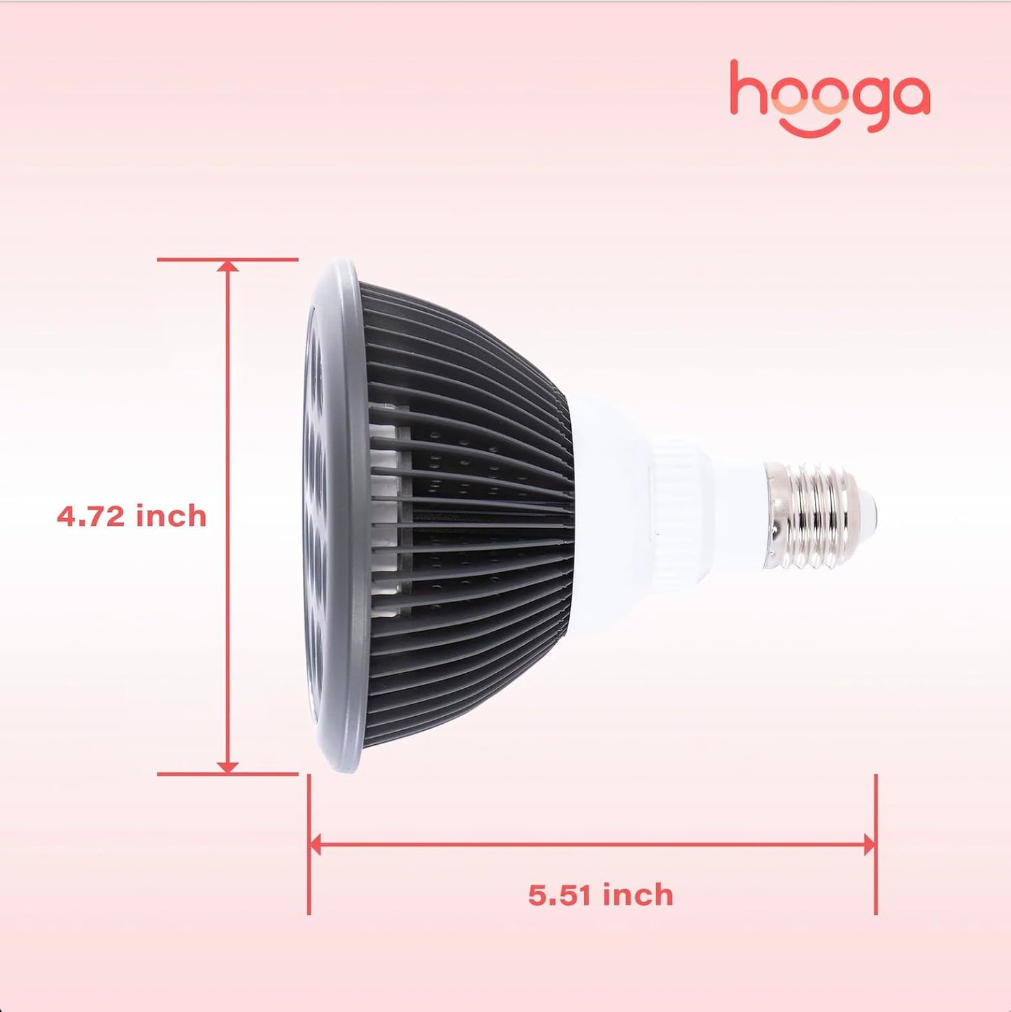 Red Light Therapy, 660Nm 850Nm, 12 Dual Chip Leds, Portable and Targeted High Irradiance for Skin, Pain Relief, Anti-Aging, Muscle Recovery, Sleep - Power Cord & Base Included, HG24