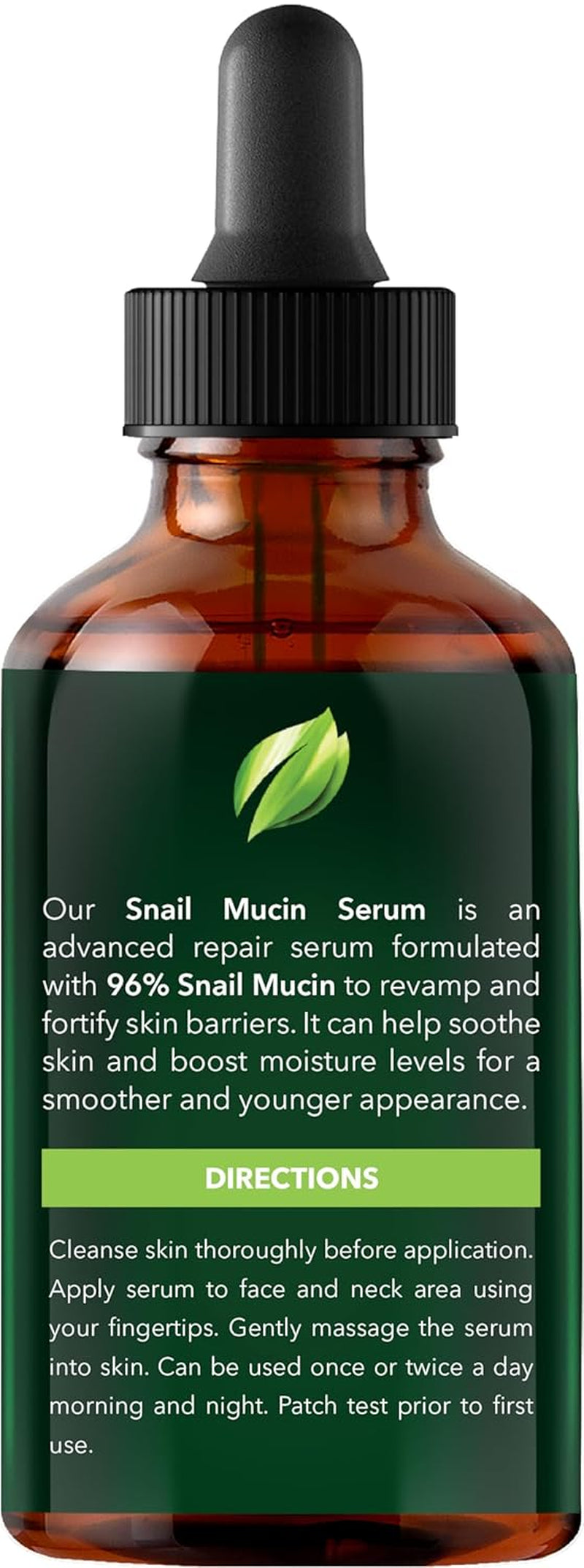 New York Biology 96% Korean Snail Mucin Serum for Face - 3.38 Fl. Oz
