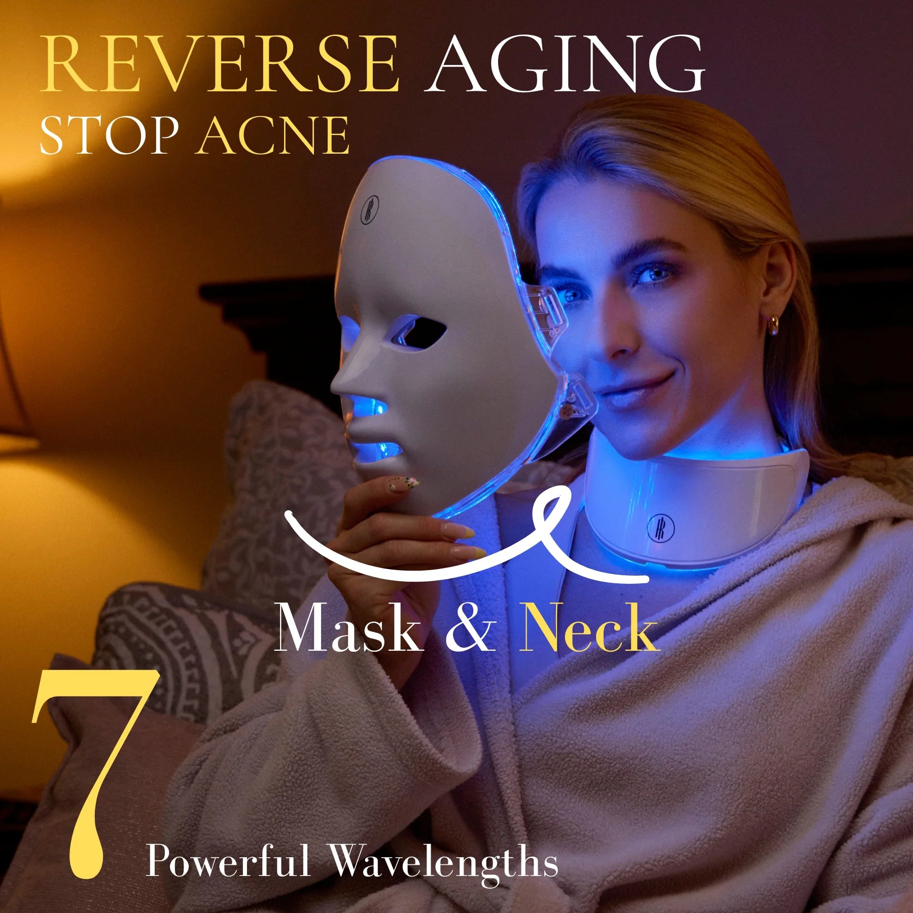 #1 Wireless LED Light Therapy Mask